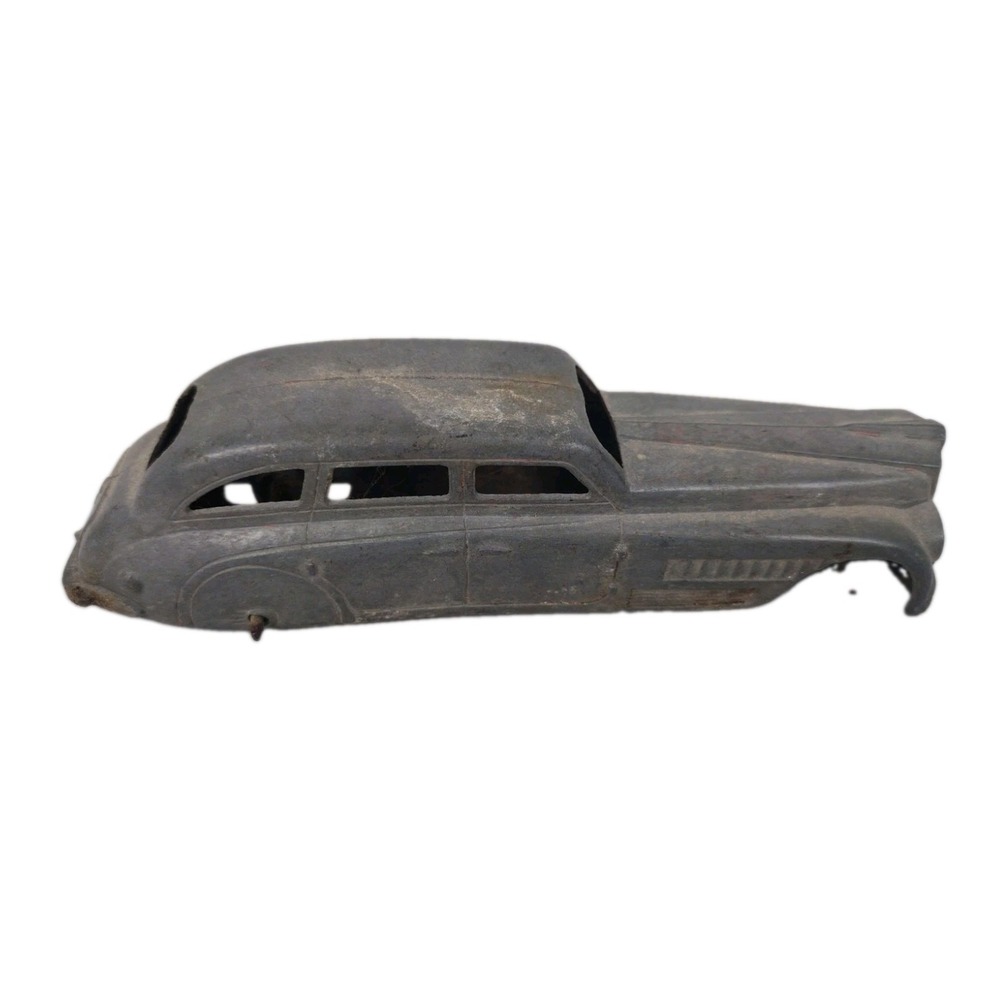 Vintage 1930's Manoil NY Diecast Metal Toy Car Futuristic Zeppelin Rocket Car